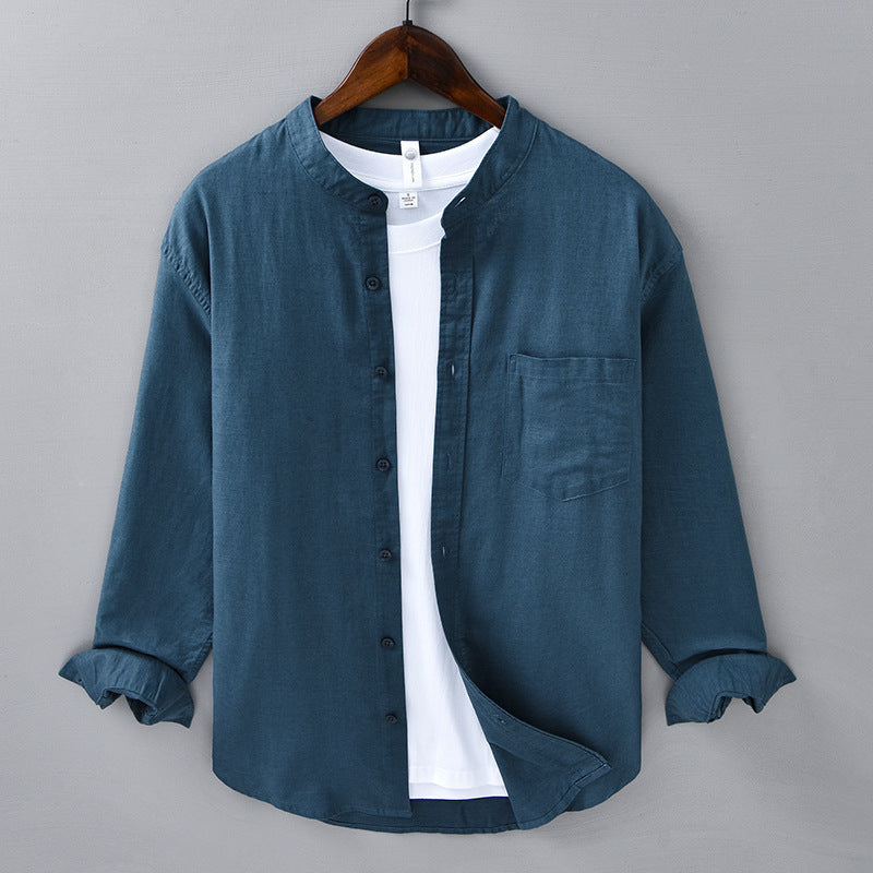 Lightweight Linen Button-Up - Shirt CAAYWORLD