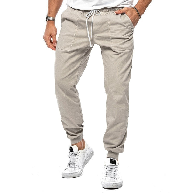 Lightweight Linen Drawstring - Joggers CAAYWORLD MEN