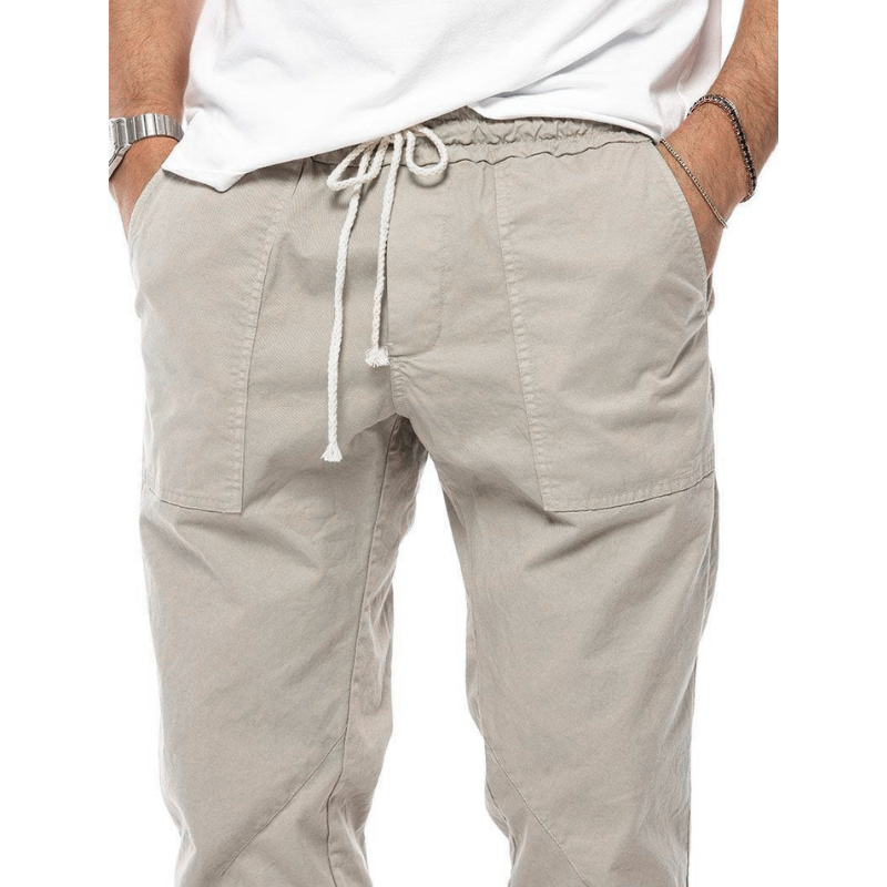 Lightweight Linen Drawstring - Joggers CAAYWORLD MEN
