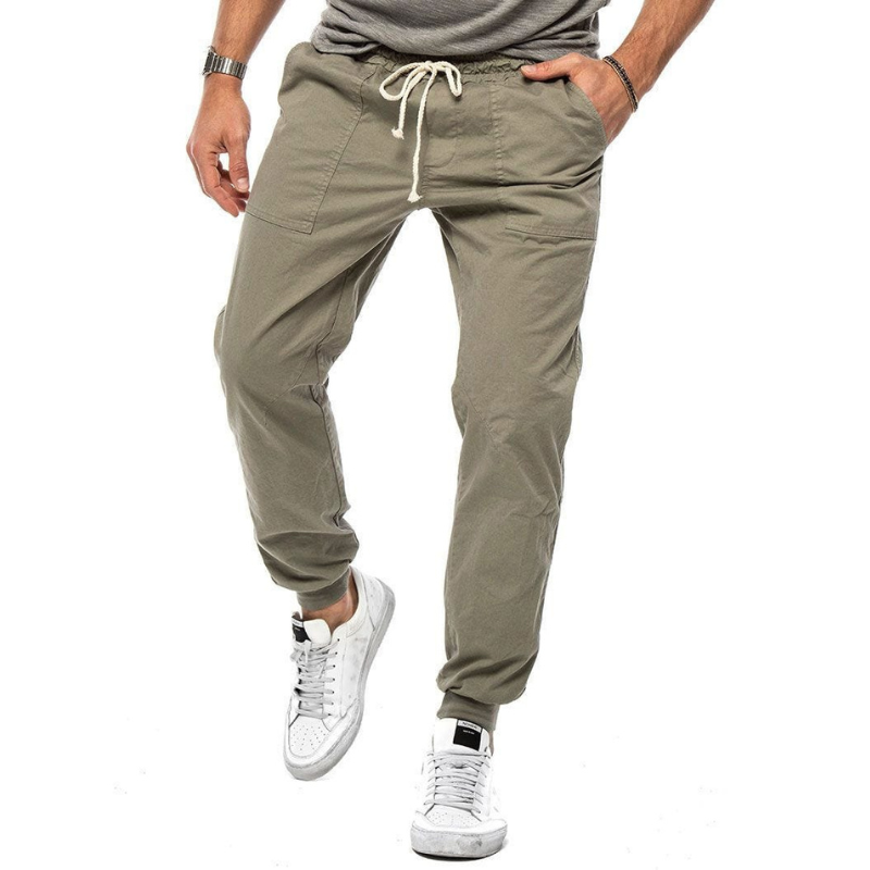 Lightweight Linen Drawstring - Joggers CAAYWORLD MEN