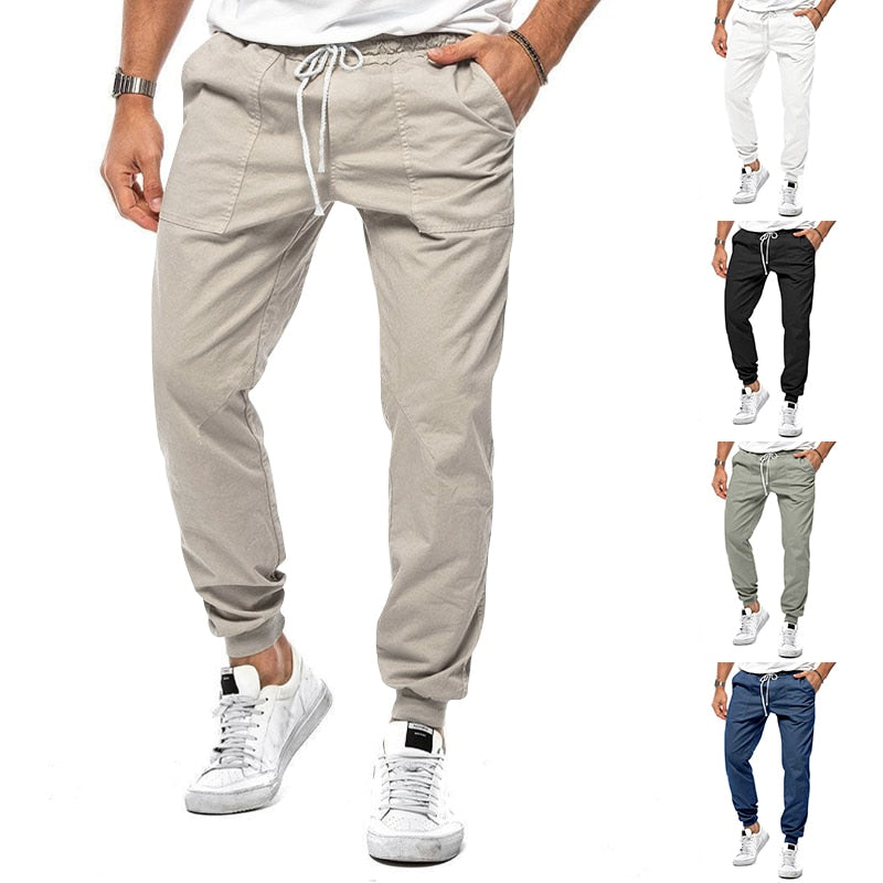 Lightweight Linen Drawstring - Joggers CAAYWORLD MEN
