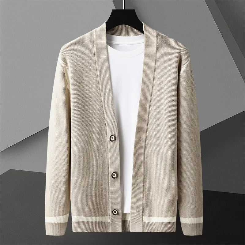 Lightweight Milanese Knit - Cardigan CAAYWORLD MEN