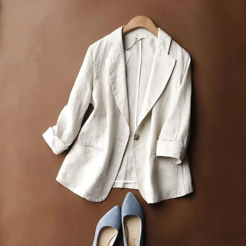 Lightweight Tailored Linen - Blazer CAAYWORLD