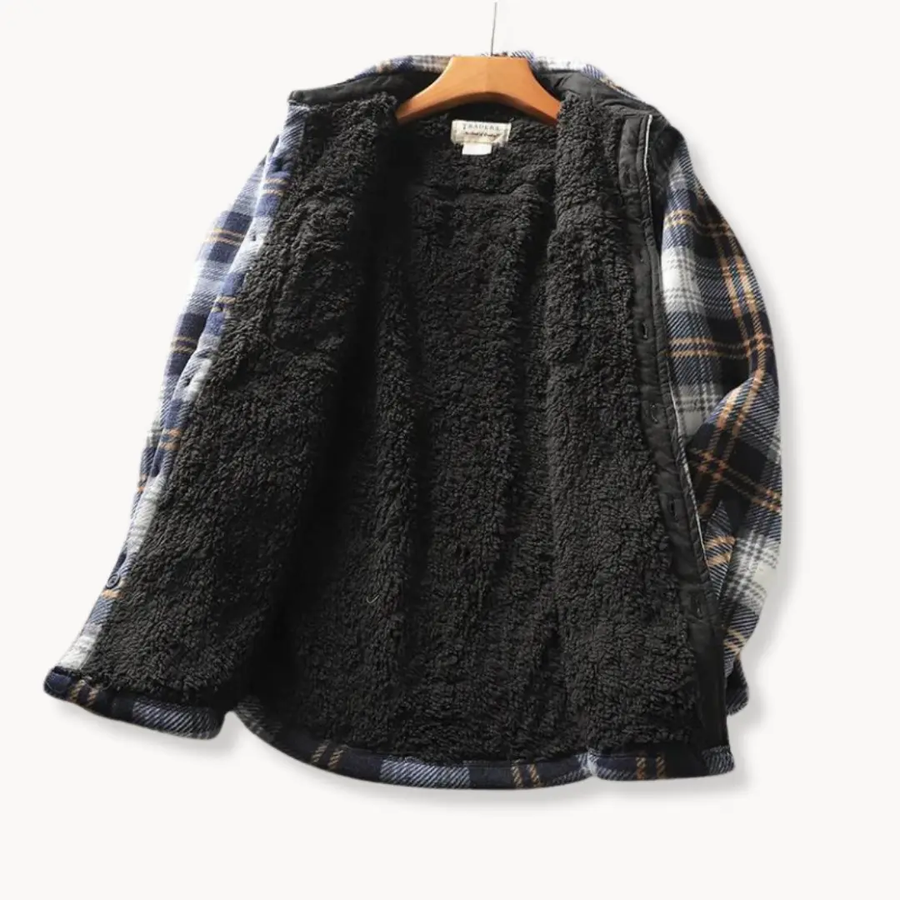 Lined Flannel Overshirt - Jacket CAAYWORLD