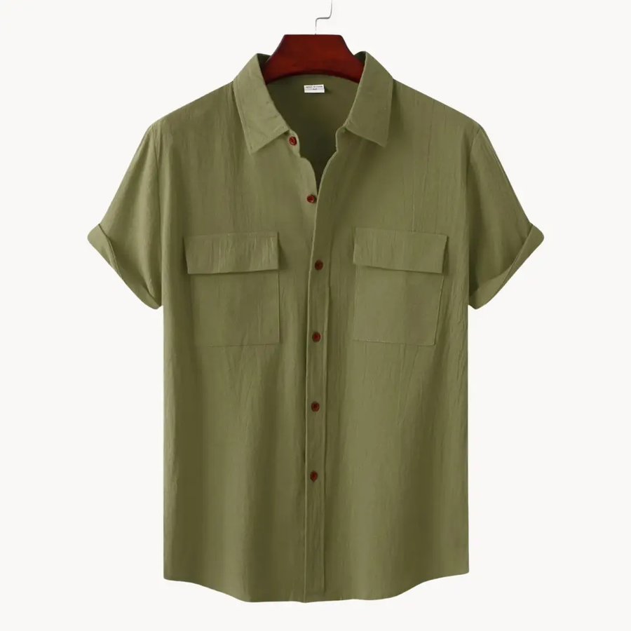 Linen Blend - Shirt CAAYWORLD