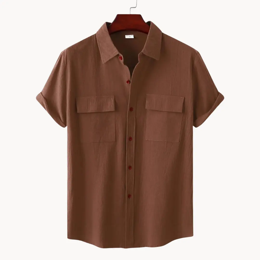 Linen Blend - Shirt CAAYWORLD