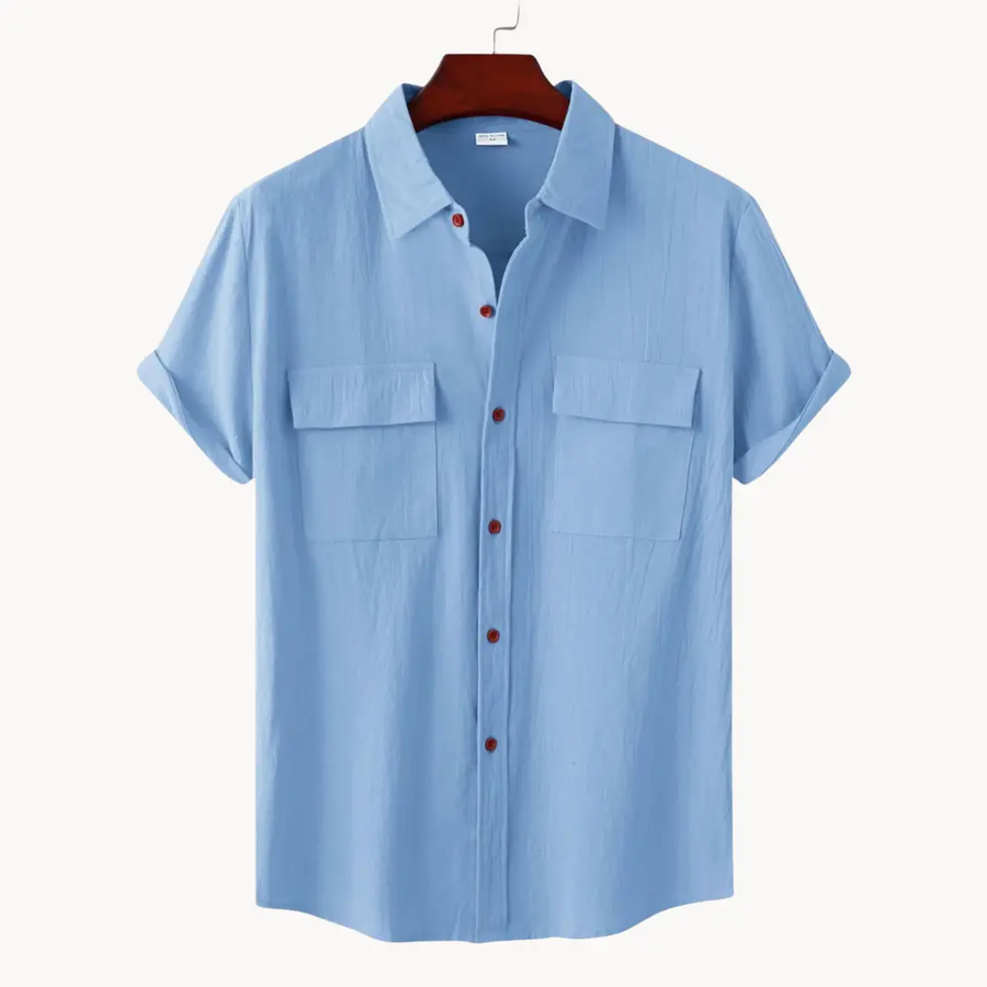 Linen Blend - Shirt CAAYWORLD