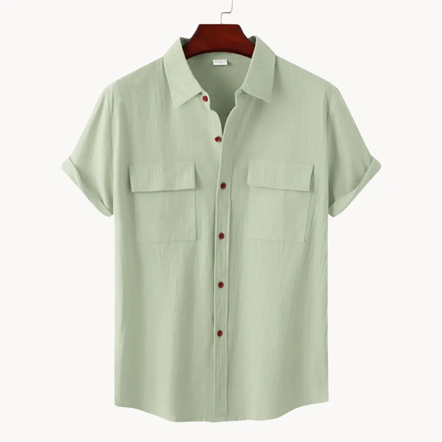 Linen Blend - Shirt CAAYWORLD