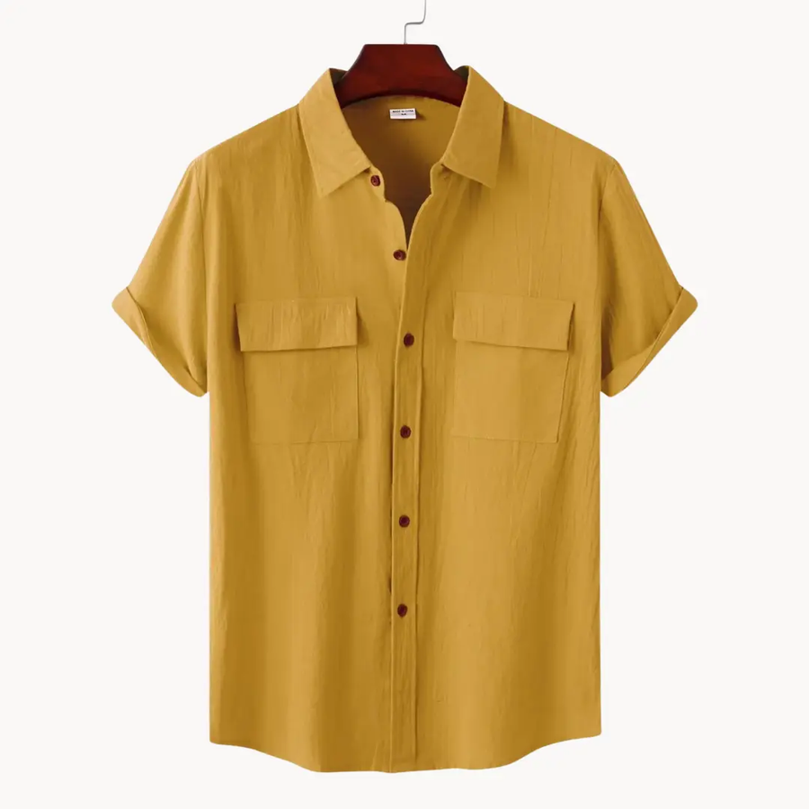 Linen Blend - Shirt CAAYWORLD