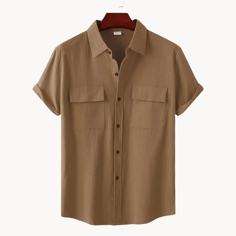 Linen Blend - Shirt CAAYWORLD