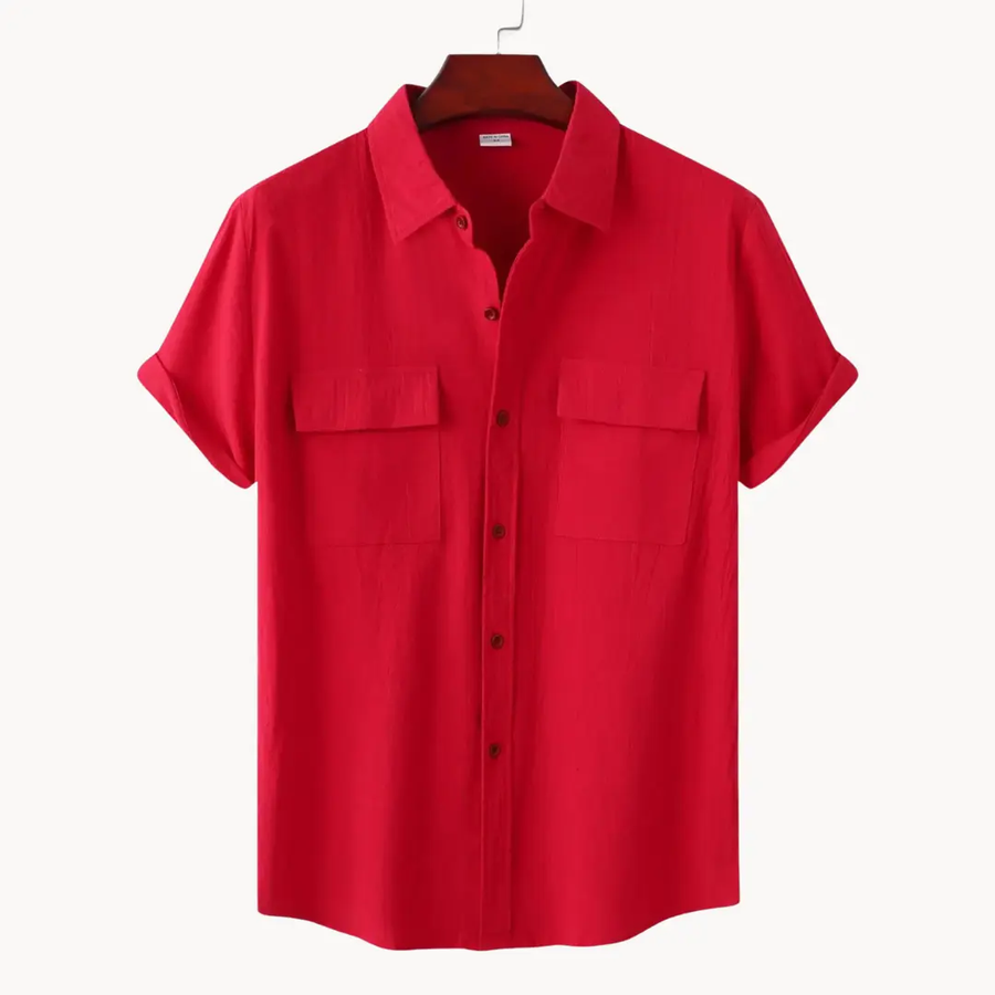 Linen Blend - Shirt CAAYWORLD