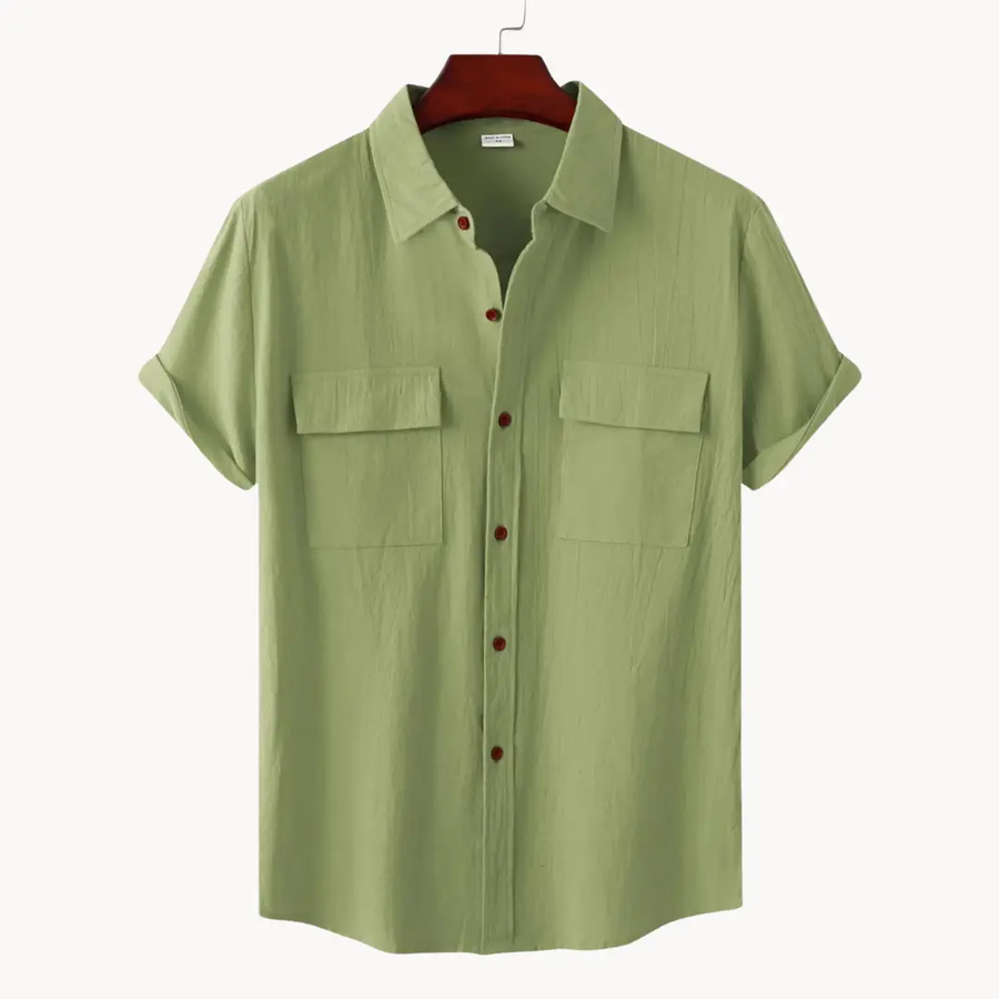 Linen Blend - Shirt CAAYWORLD