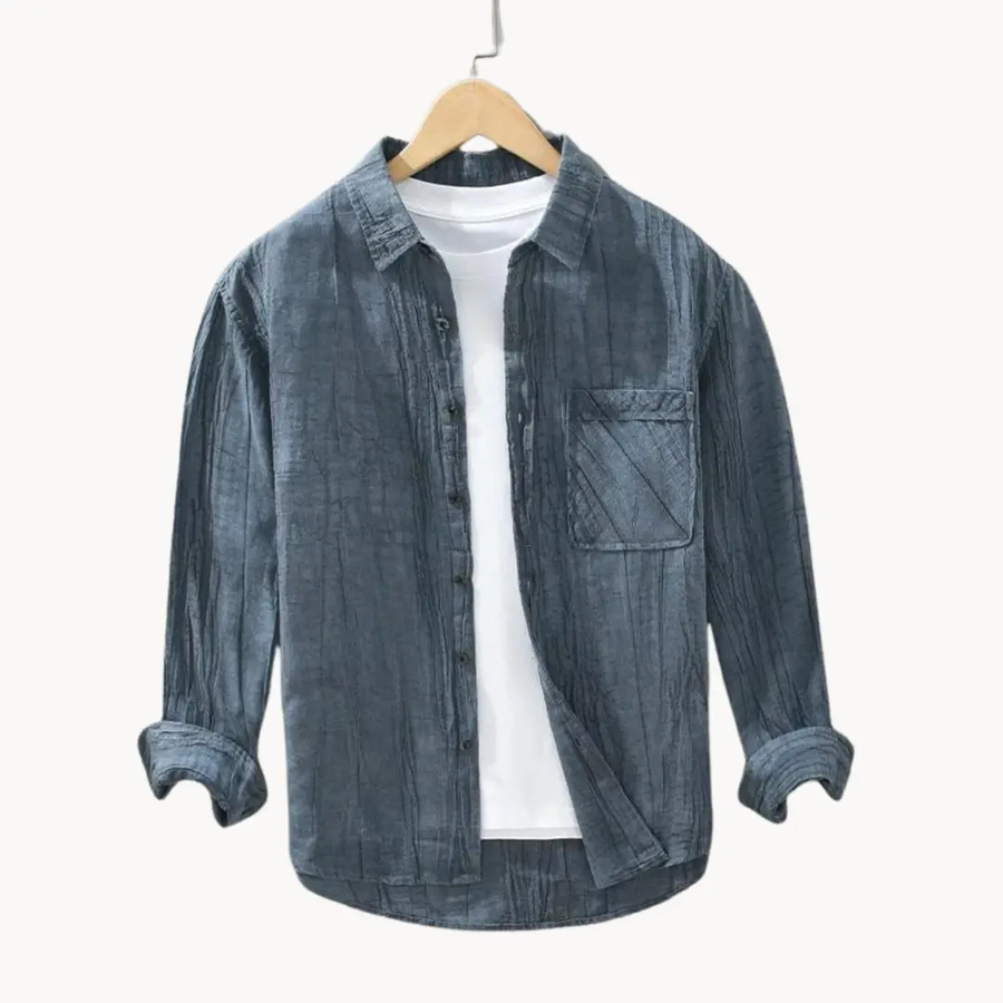 Linen Button Up - Shirt CAAYWORLD