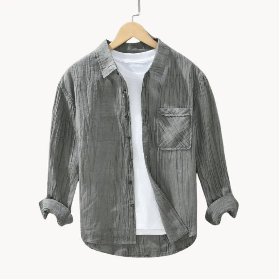 Linen Button Up - Shirt CAAYWORLD