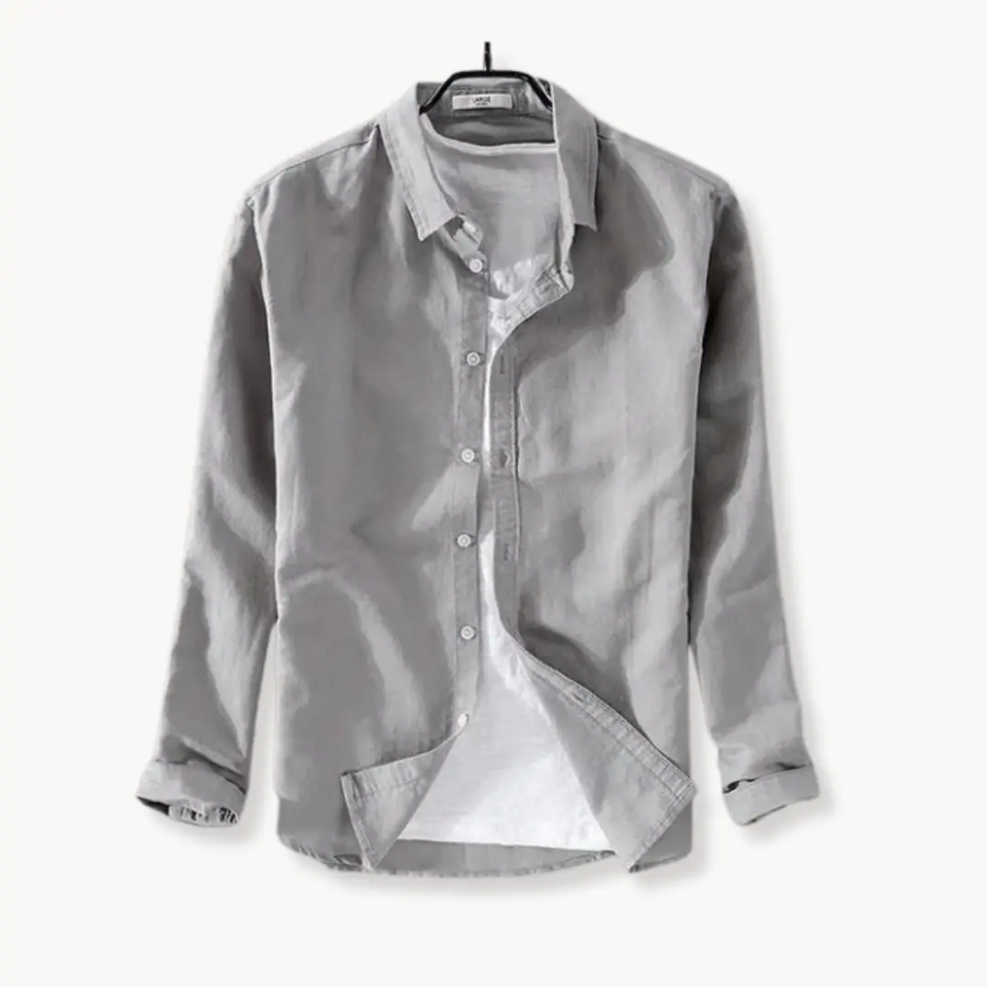 Linen-Cotton Blend - Shirt CAAYWORLD