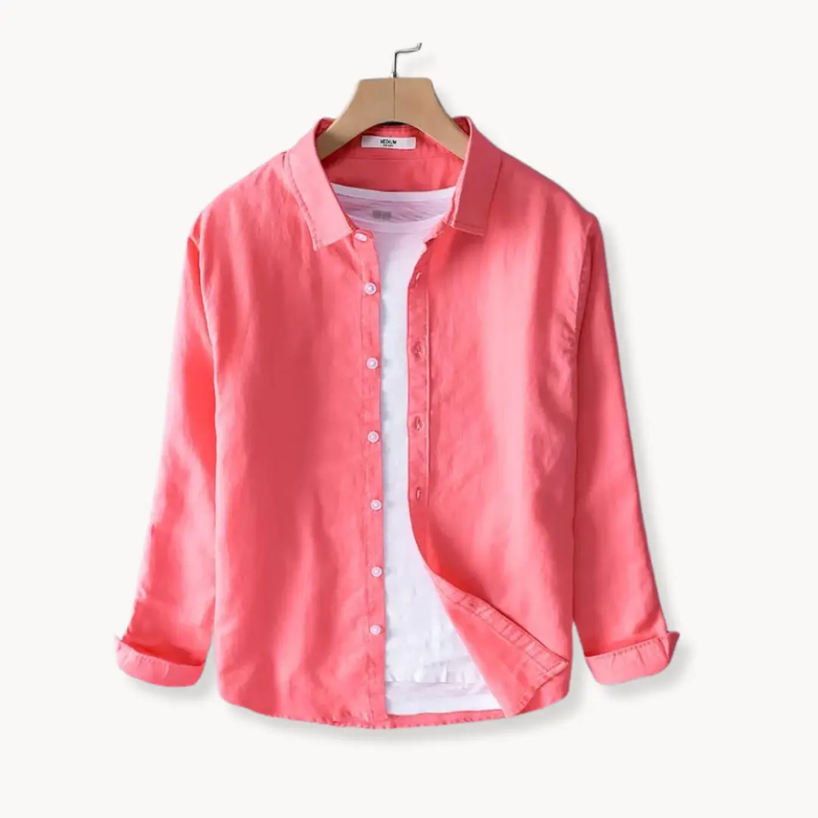 Linen-Cotton Blend - Shirt CAAYWORLD
