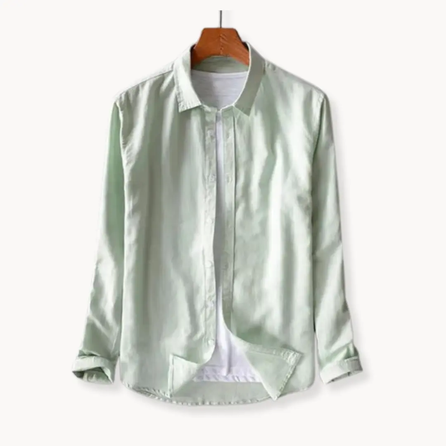 Linen-Cotton Blend - Shirt CAAYWORLD