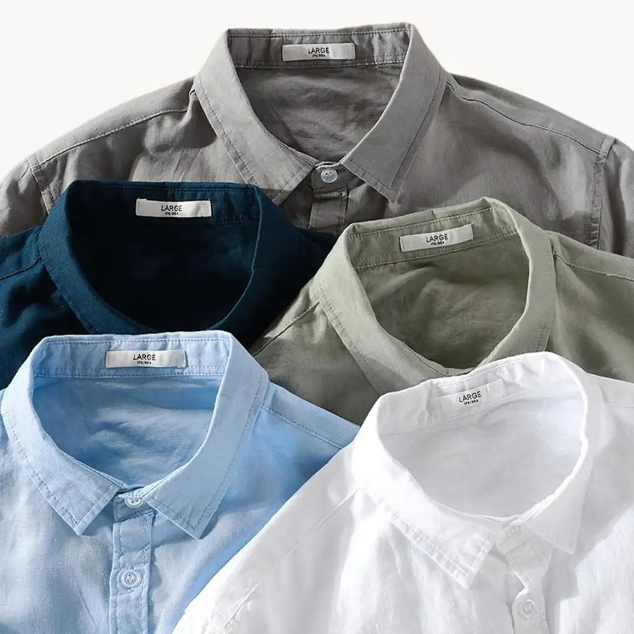 Linen-Cotton Blend - Shirt CAAYWORLD