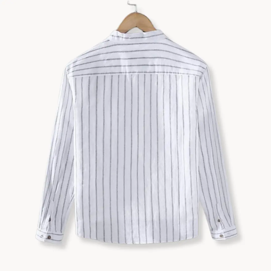 Linen Cotton Button-Down - Shirt CAAYWORLD