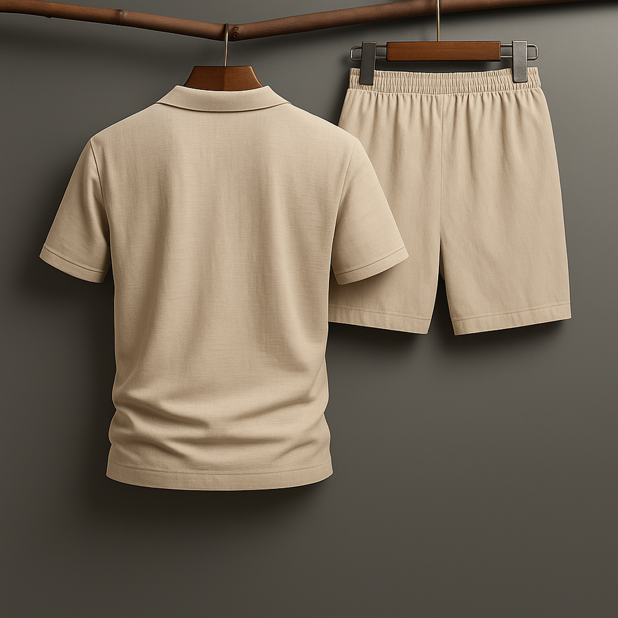 Linen-Cotton - Two-Piece Set CAAYWORLD