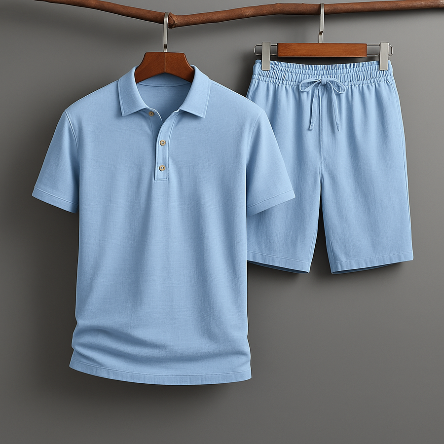 Linen-Cotton - Two-Piece Set CAAYWORLD