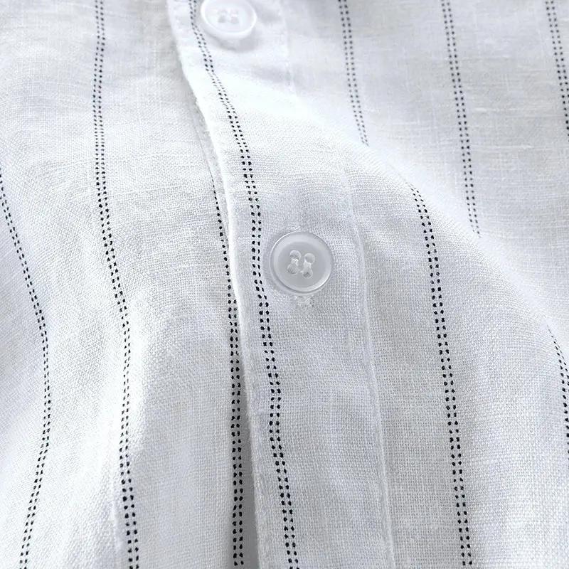 Linen Half Sleeve - Shirt CAAYWORLD