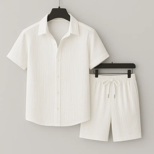 Linen Lounge - Two-Piece Set CAAYWORLD