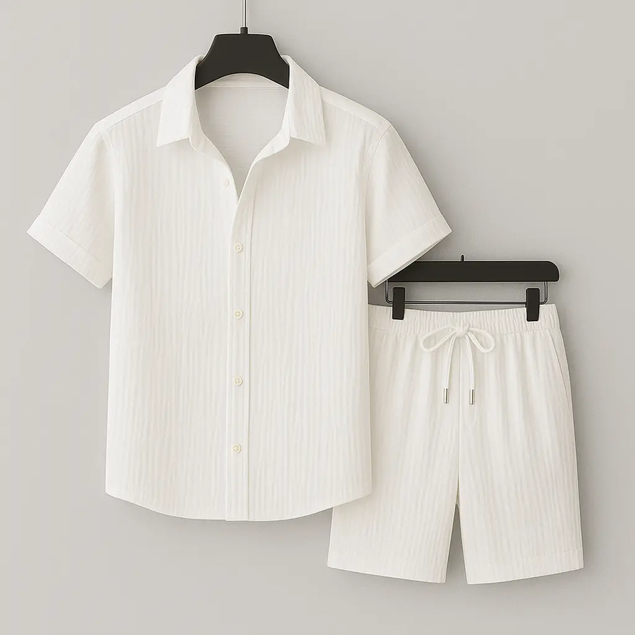 Linen Lounge - Two-Piece Set CAAYWORLD