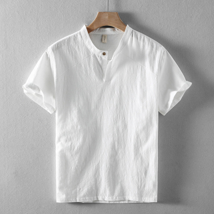 Linen Relaxed Button-Down - Shirt CAAYWORLD