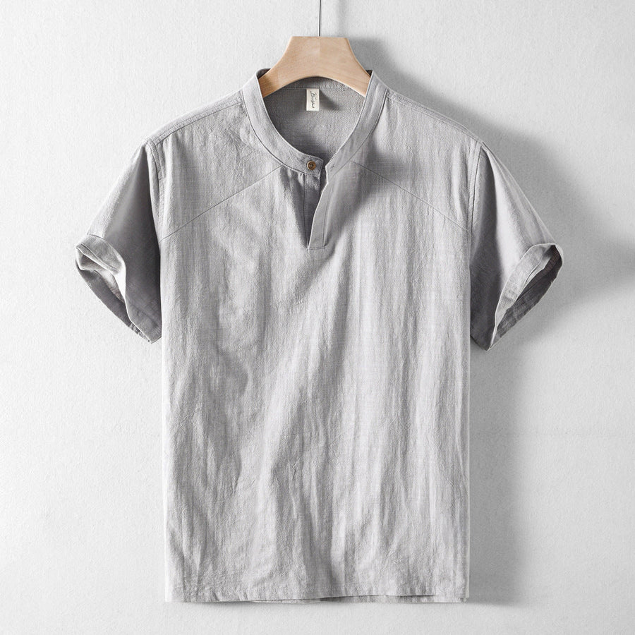 Linen Relaxed Button-Down - Shirt CAAYWORLD