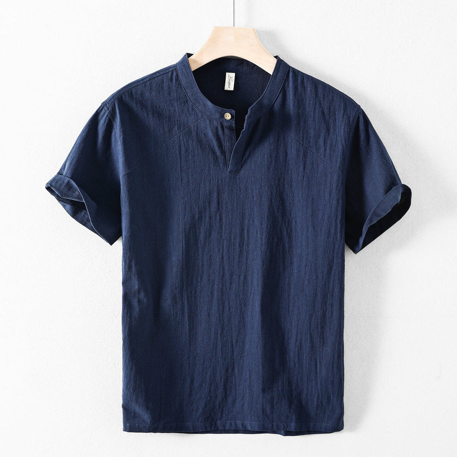 Linen Relaxed Button-Down - Shirt CAAYWORLD