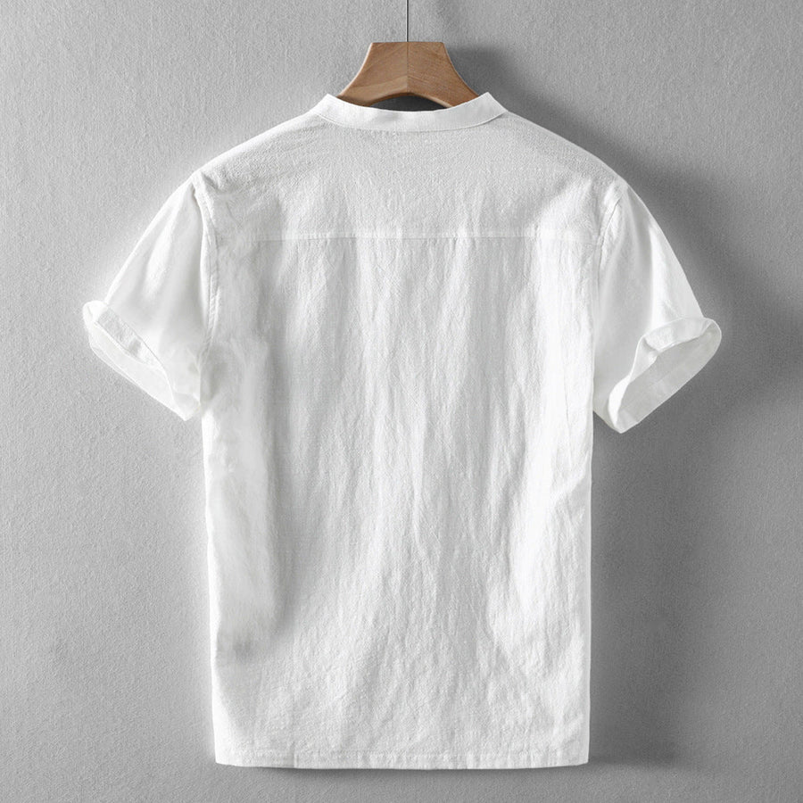 Linen Relaxed Button-Down - Shirt CAAYWORLD