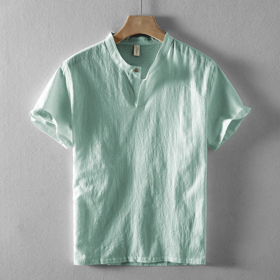 Linen Relaxed Button-Down - Shirt CAAYWORLD