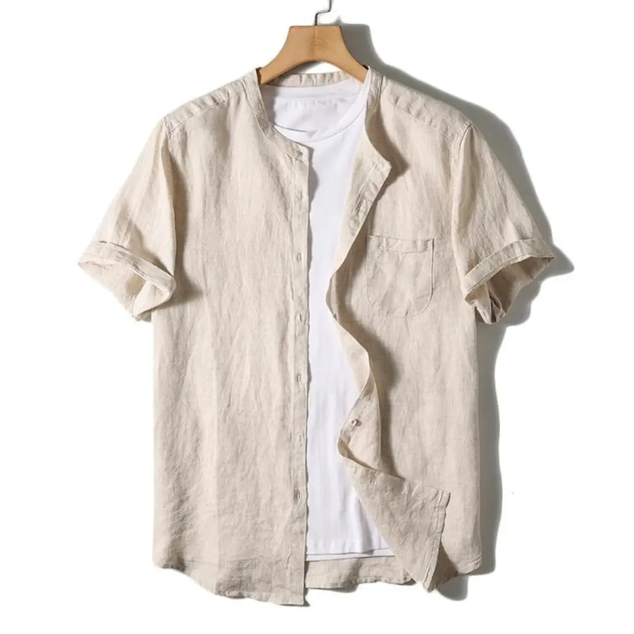 Linen Short Sleeve - Shirt CAAYWORLD