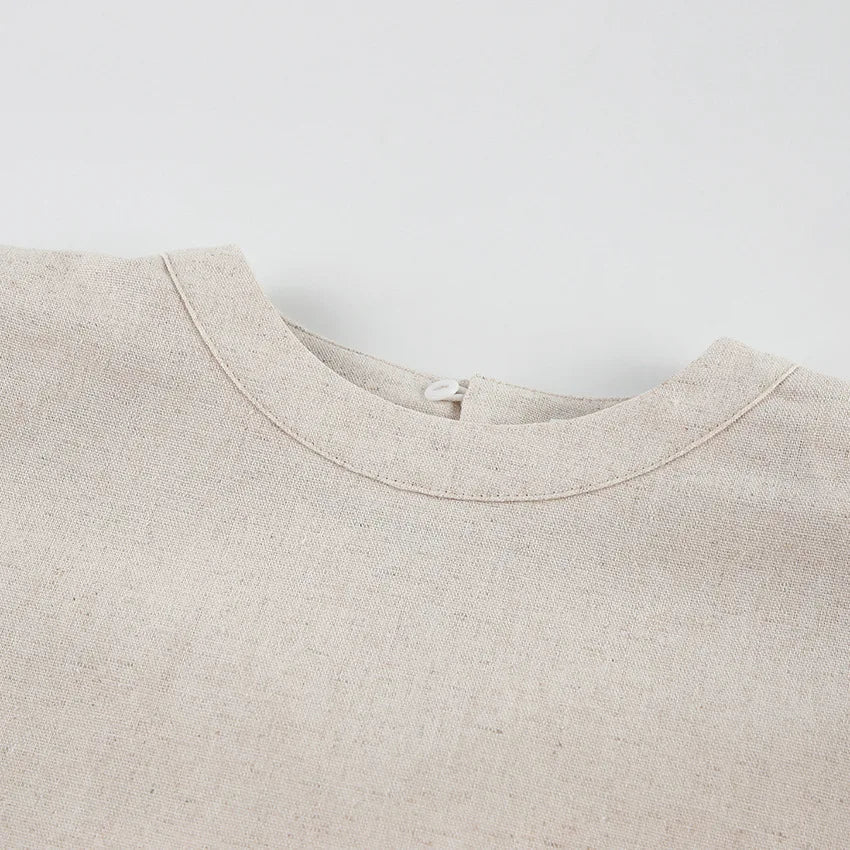Linen Twin Set - Two-Piece Set CAAYWORLD