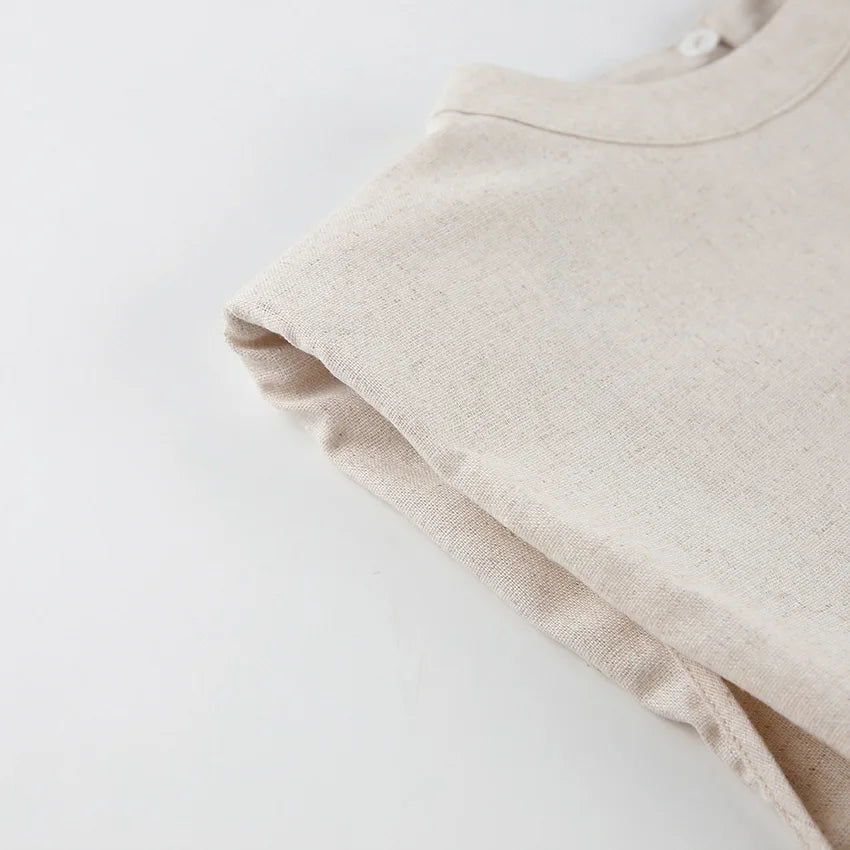 Linen Twin Set - Two-Piece Set CAAYWORLD