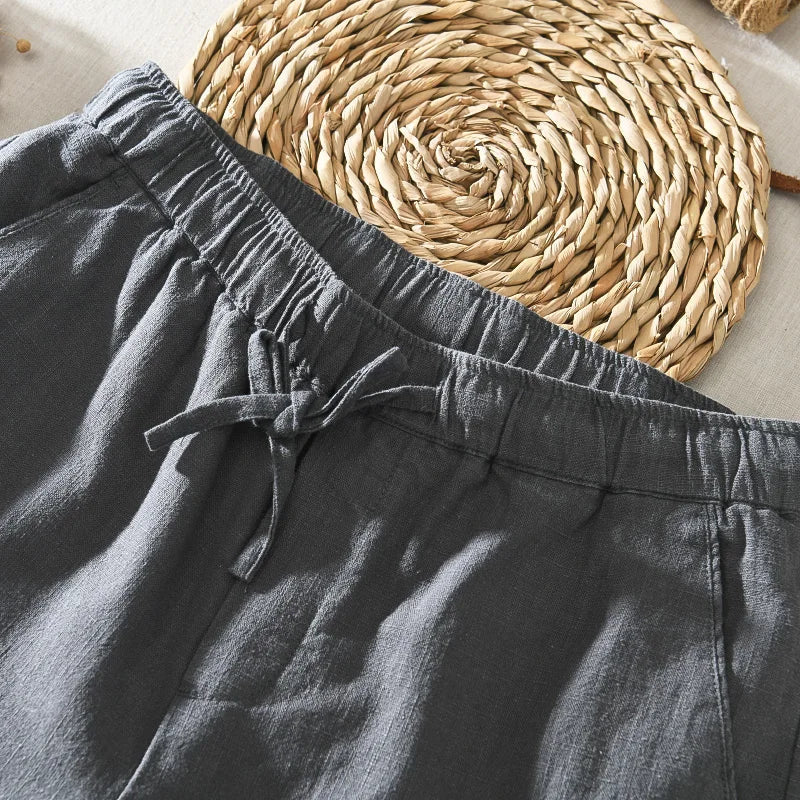 Linen Wide-Leg - Trousers CAAYWORLD MEN