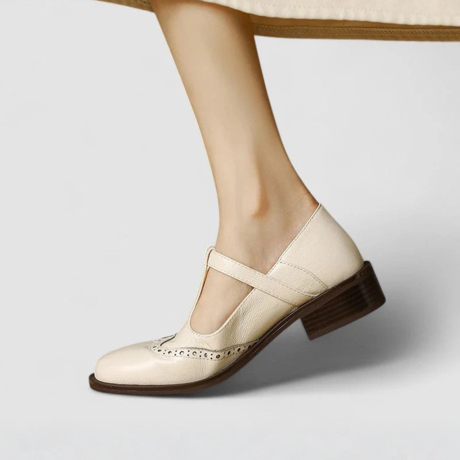 Livia - Classic Leather Sandals CAAYWORLD WOMEN