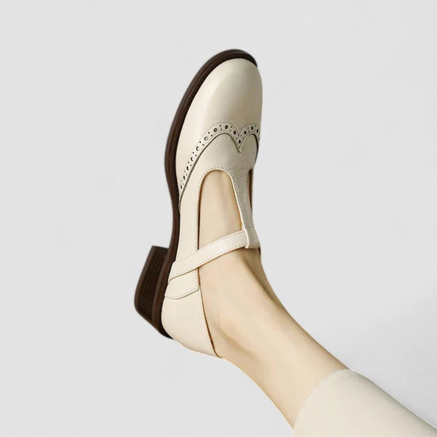Livia - Classic Leather Sandals CAAYWORLD WOMEN