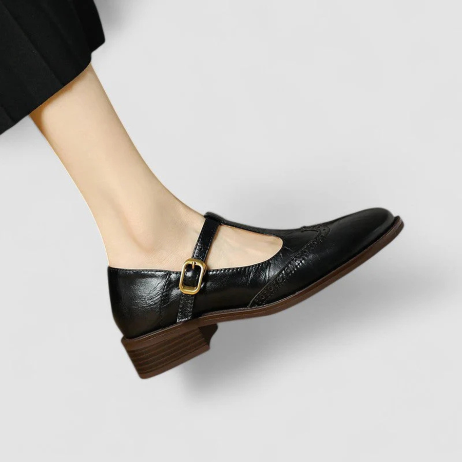 Livia - Classic Leather Sandals CAAYWORLD WOMEN