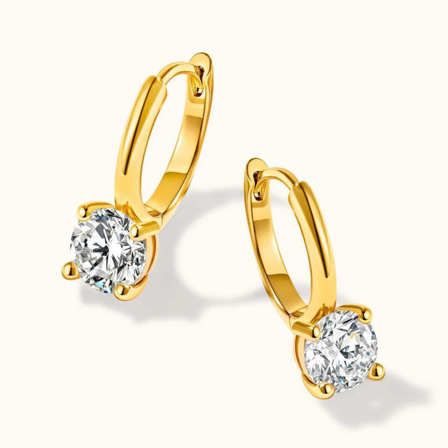 Lizette - Pure Mind Earrings Gold CAAYWORLD WOMEN