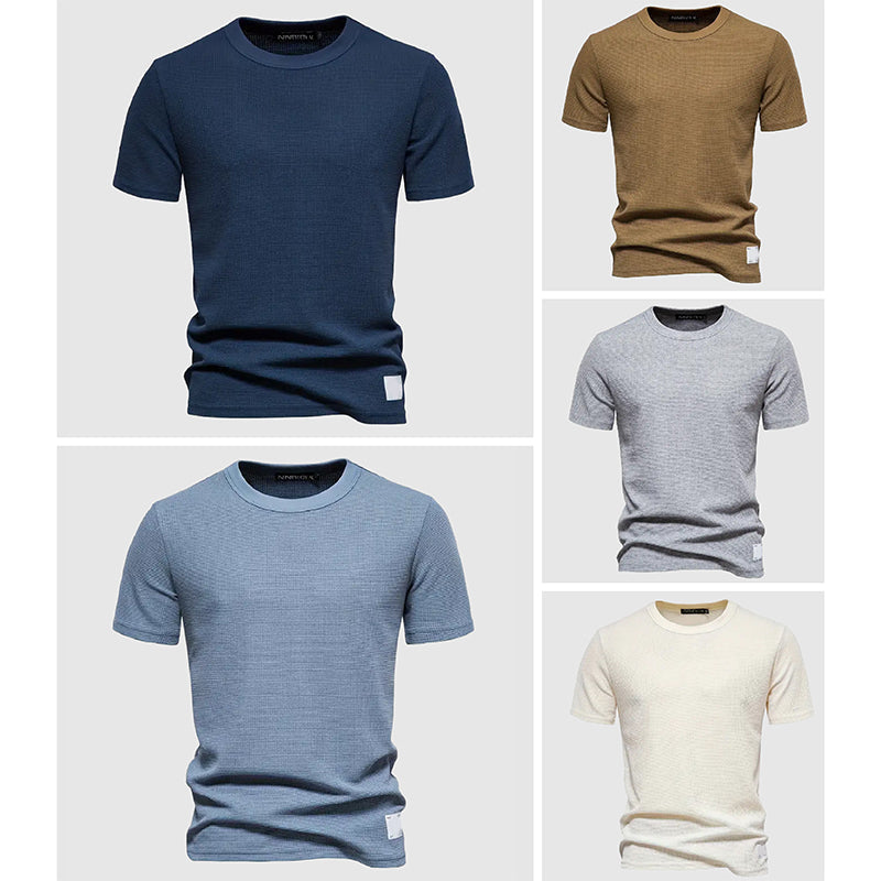Lorenzo Breathable Cotton - T-Shirt CAAYWORLD MEN