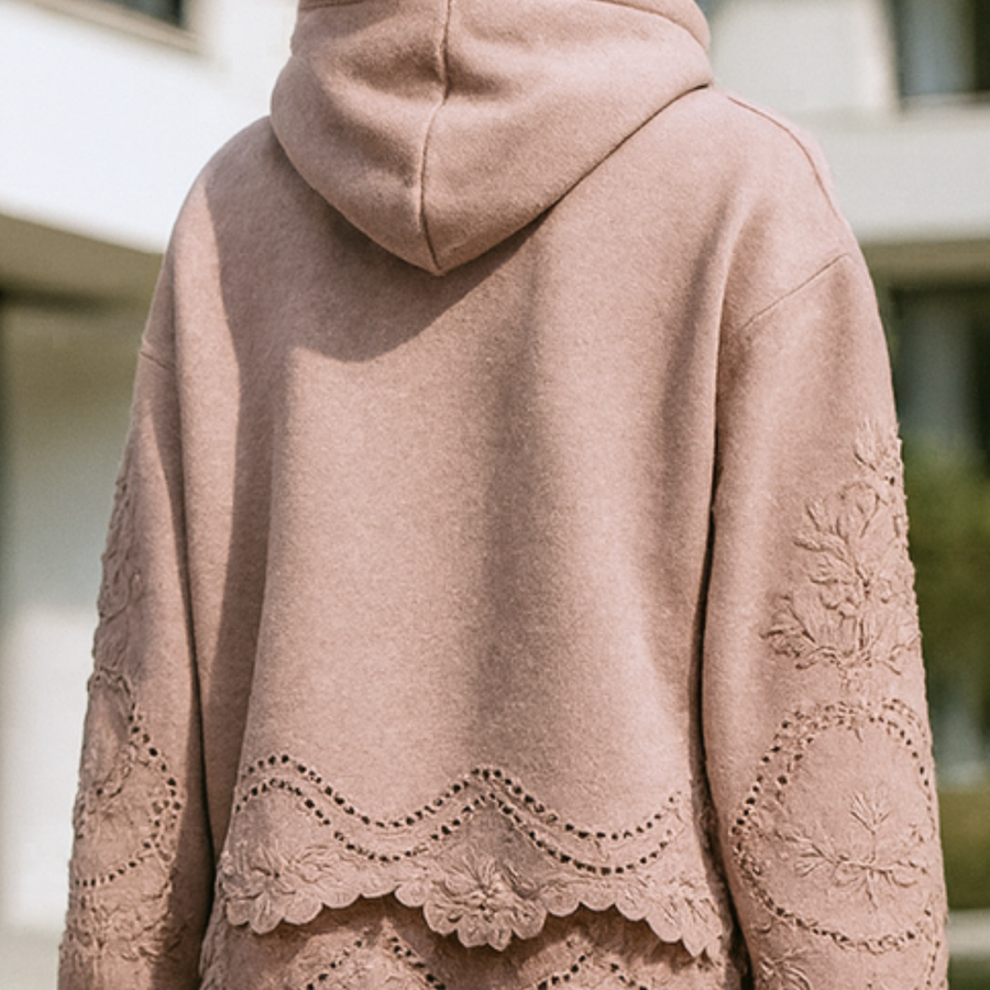 Lucia - Jumper with Lace Details CAAYWORLD WOMEN