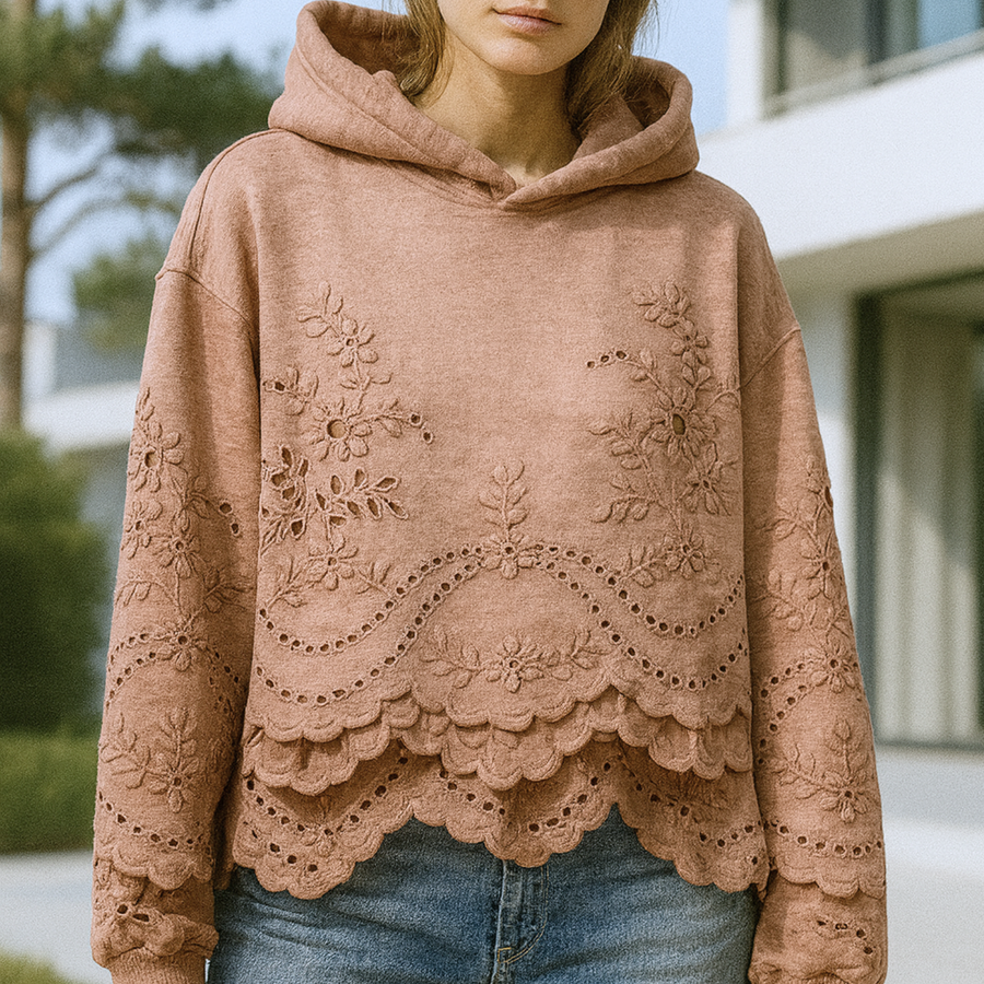 Lucia - Jumper with Lace Details CAAYWORLD WOMEN