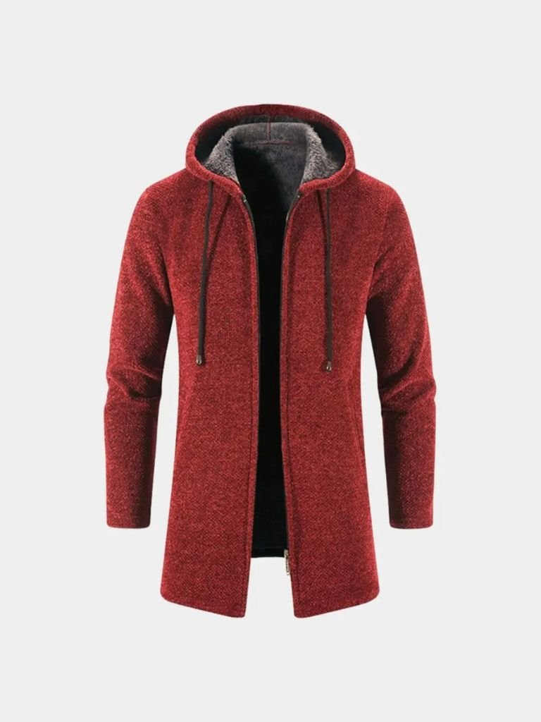 Lugano Knitted Hooded Winter Coat - Casa and Laro CAAYWORLD