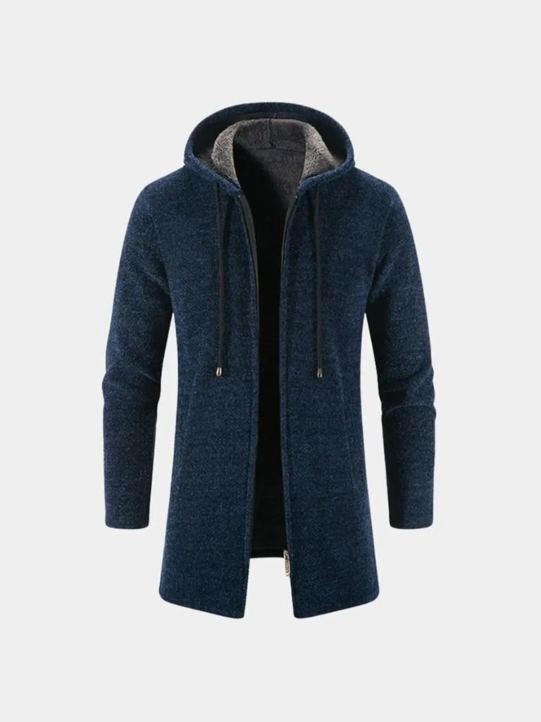 Lugano Knitted Hooded Winter Coat - Casa and Laro CAAYWORLD