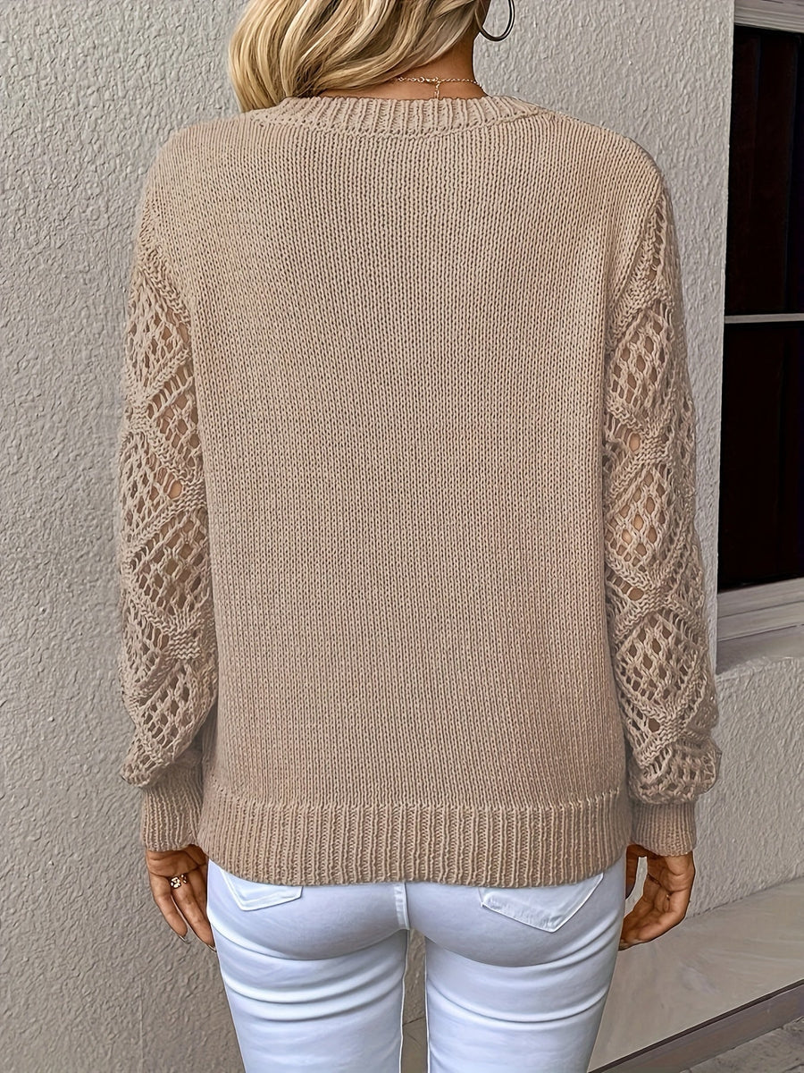 Luna Long Sleeve Knit - Sweater CAAYWORLD