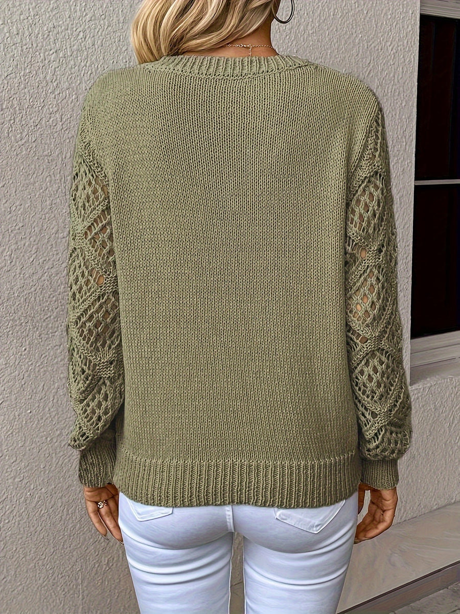 Luna Long Sleeve Knit - Sweater CAAYWORLD