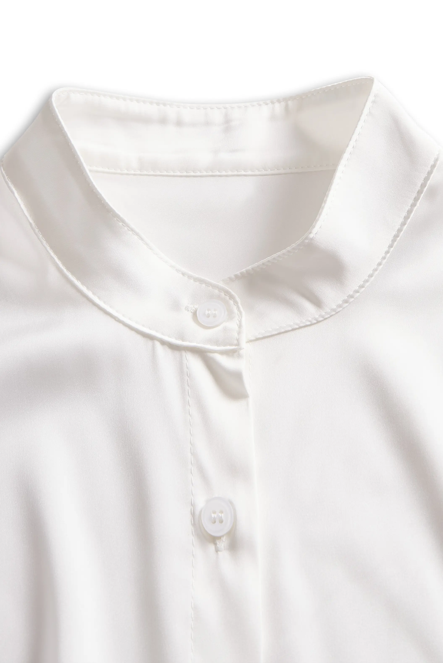 Luxury Silk-Satin Tailored Fit - Women's Blouse CAAYWORLD