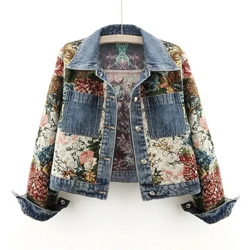 Lyon Blossom Denim - Jacket CAAYWORLD